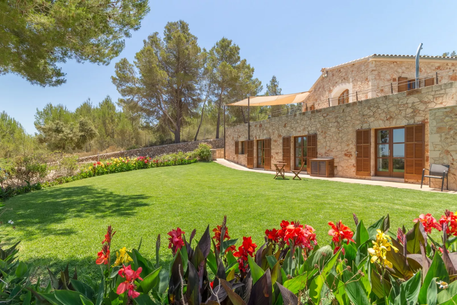 Vista Sa Tanca, House 5StarsHome Mallorca-Gärten Sommer