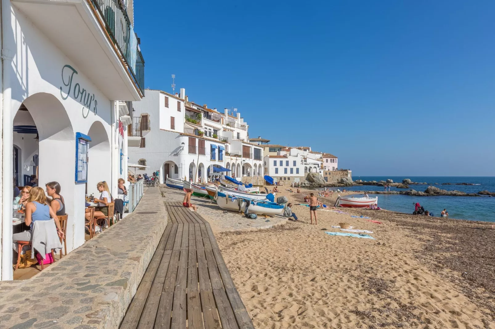 Costa Brava E-4-Gebiete Sommer 5 km