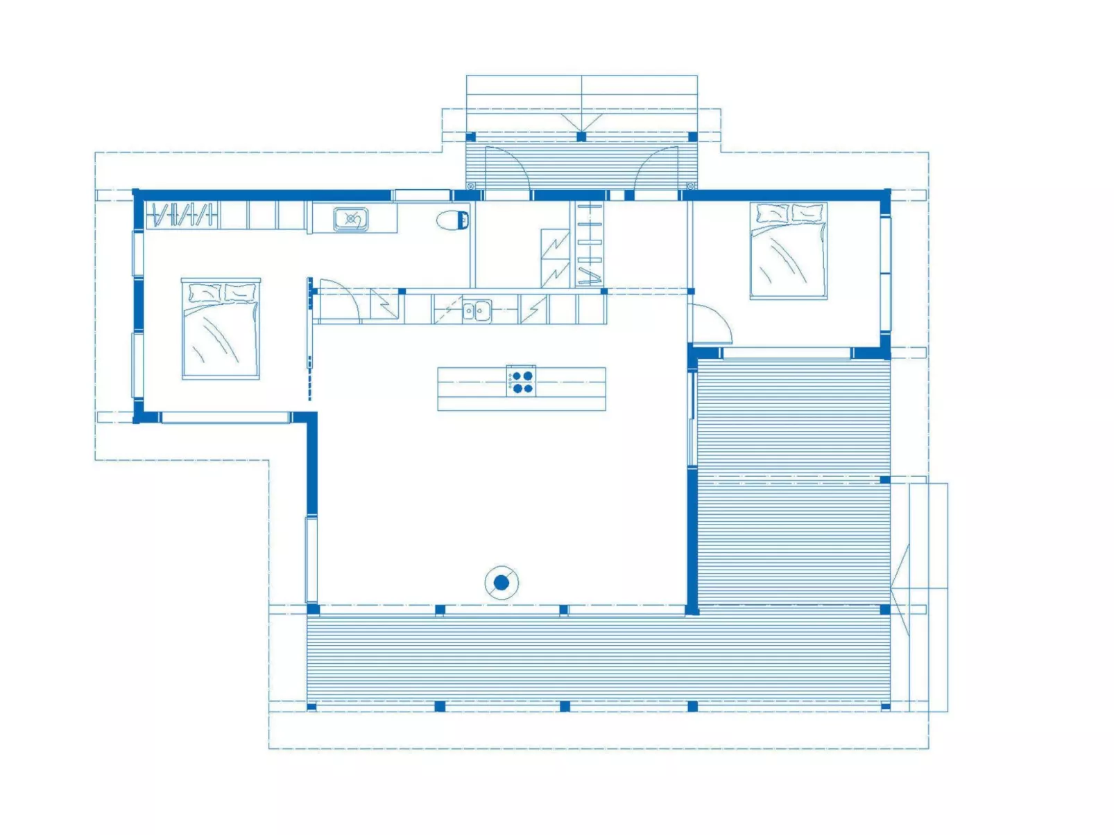 Villa saimaan joutsenlahti-Drinnen
