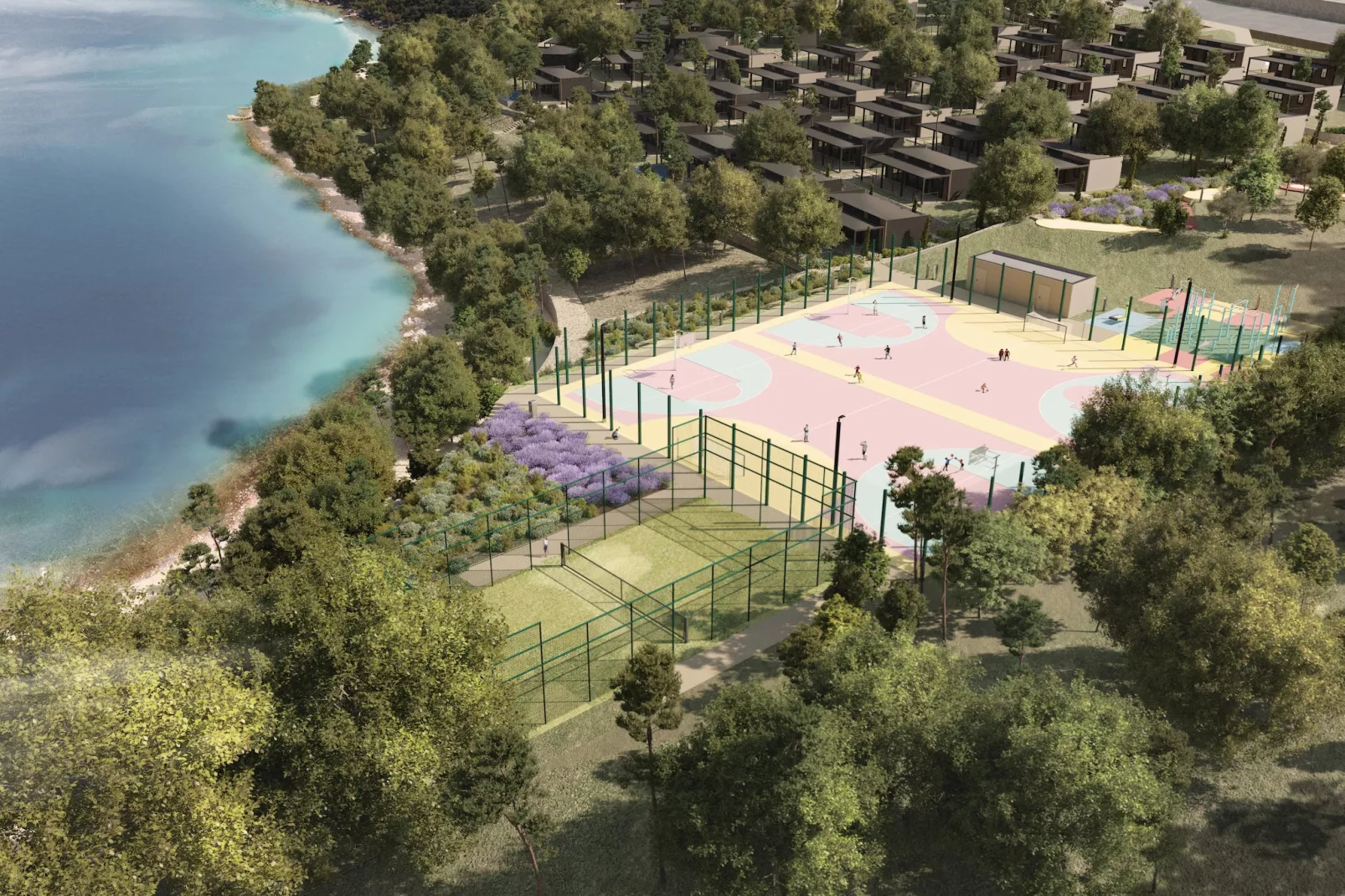 Aminess ATEA Camping Resort - Njivice - PREMIUM Holiday home 5 Pers 34m2-Areas summer 1km