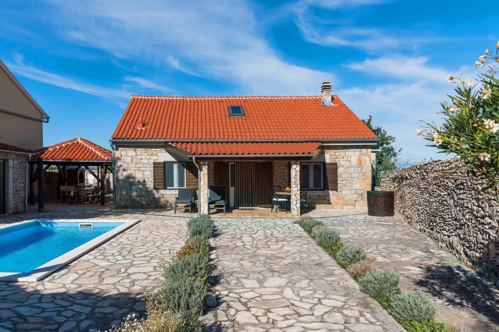 Rural House Gluić-Terrasse