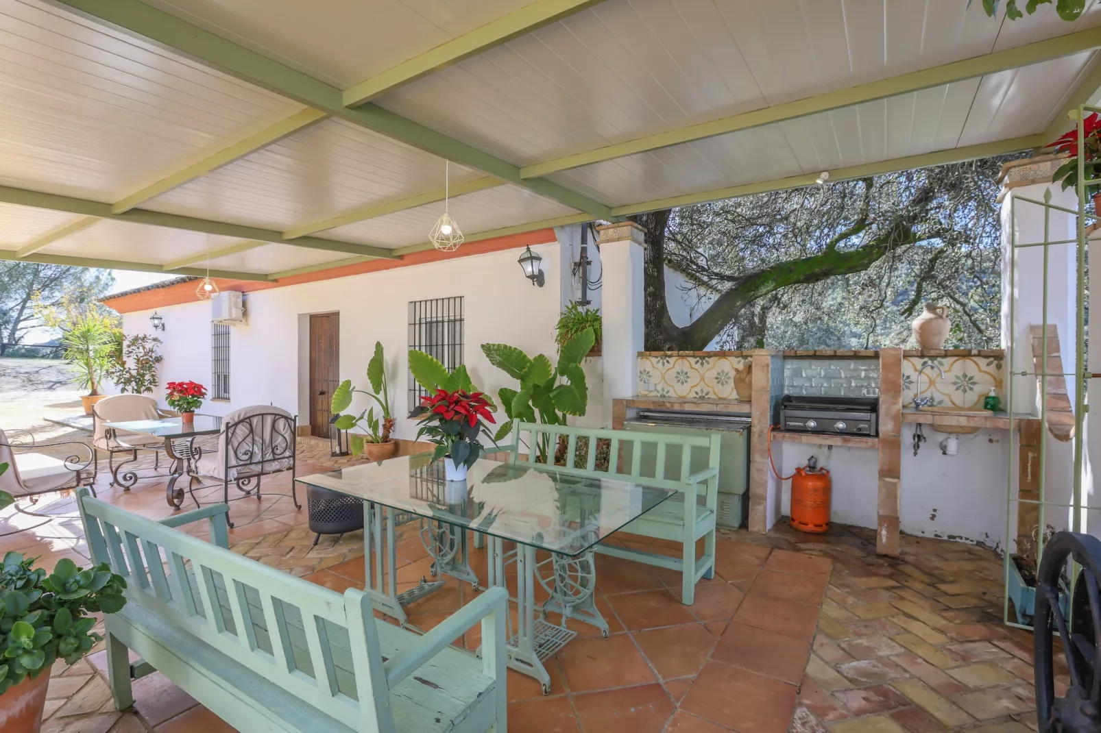 Casa Rural Los Menestrales-Terrace balcony