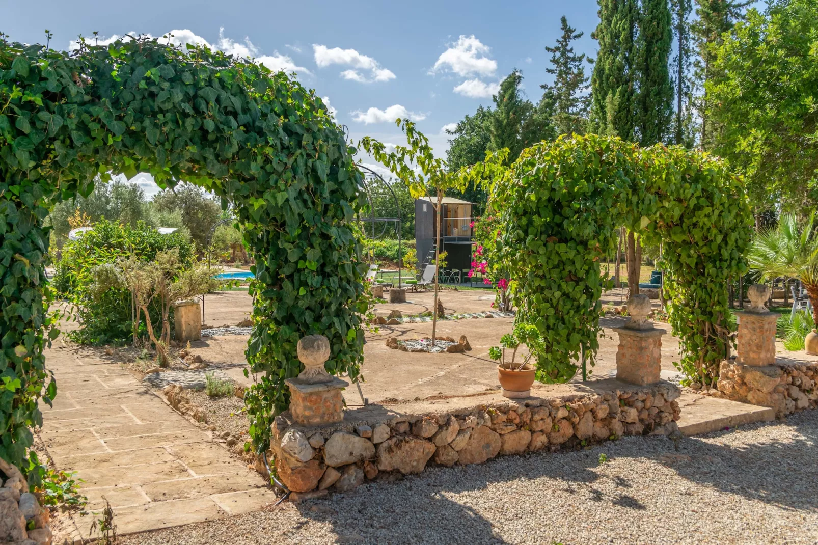 Sa Caseta (ca N'andreu)-Gardens summer