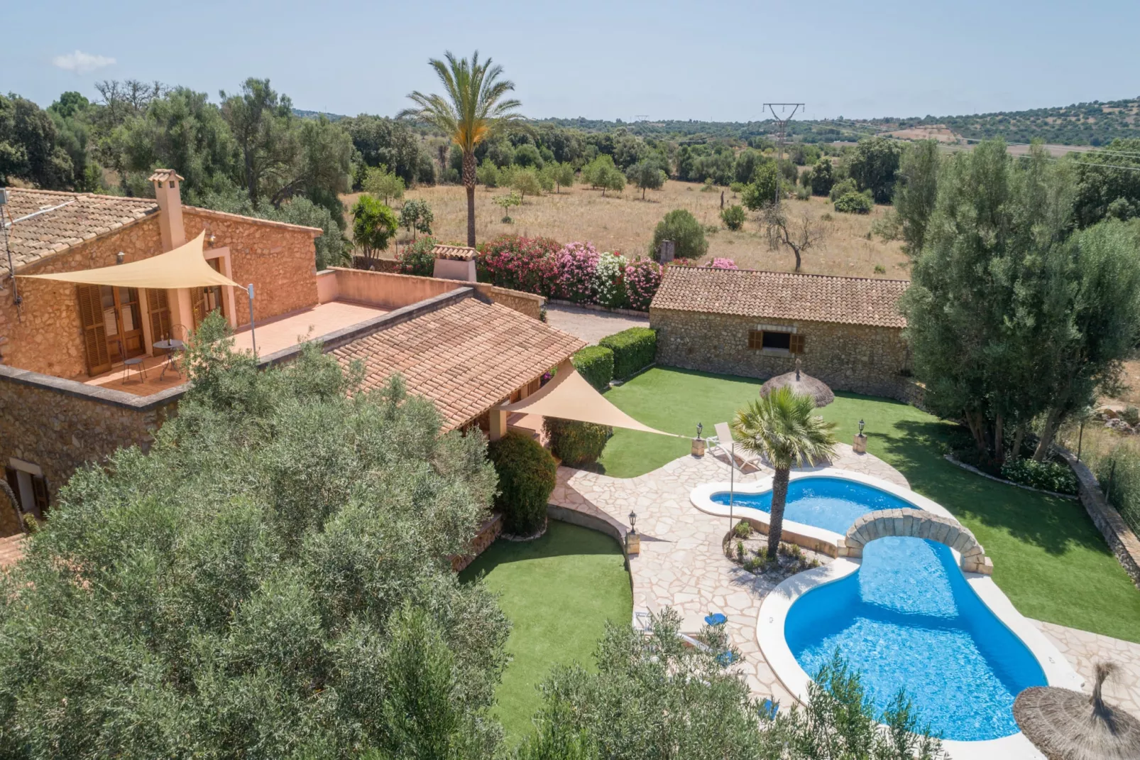 Can Amen, Finca 5StarsHome Mallorca-Gardens summer