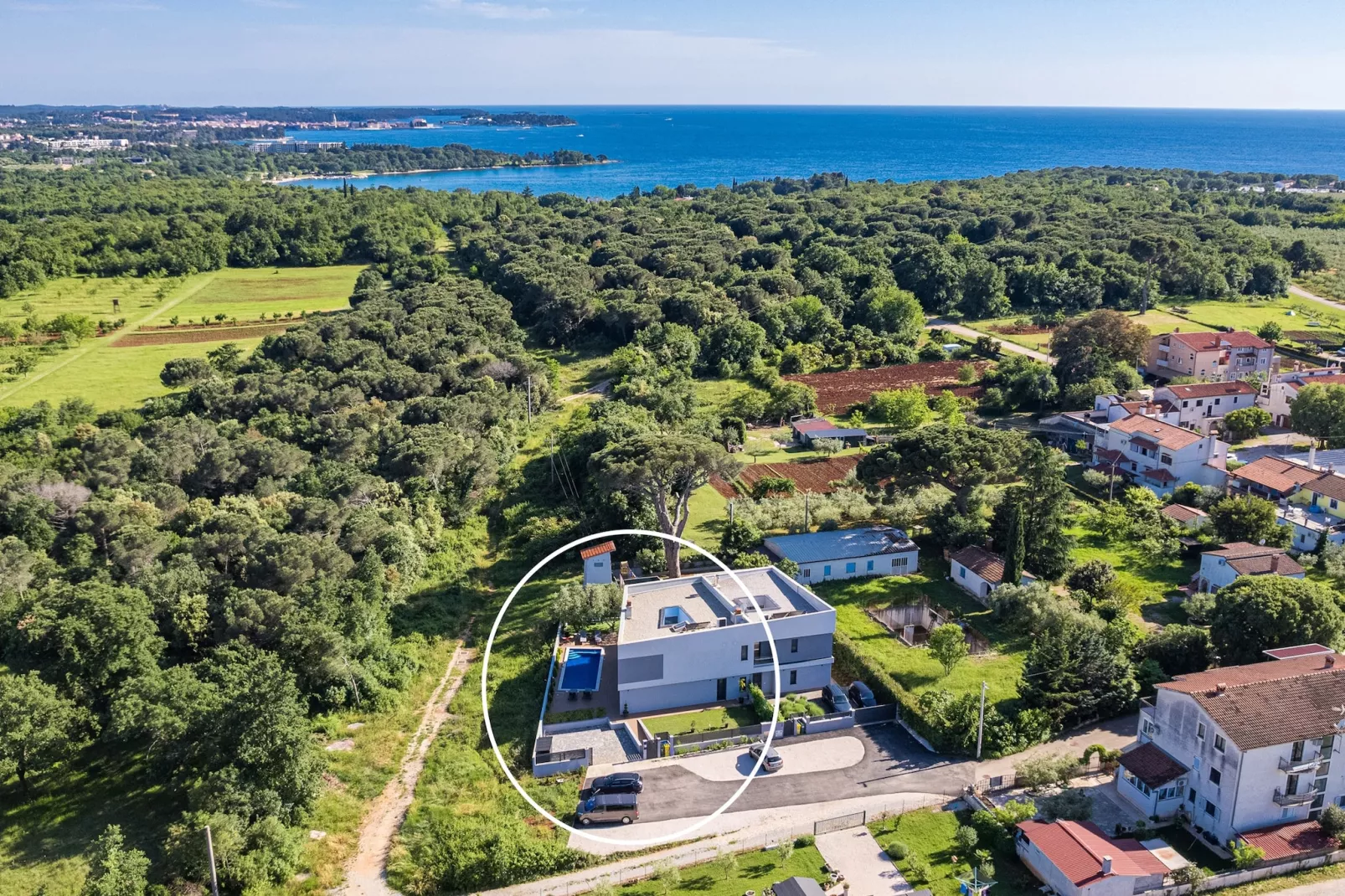Villa Pinus-Areas summer 20km