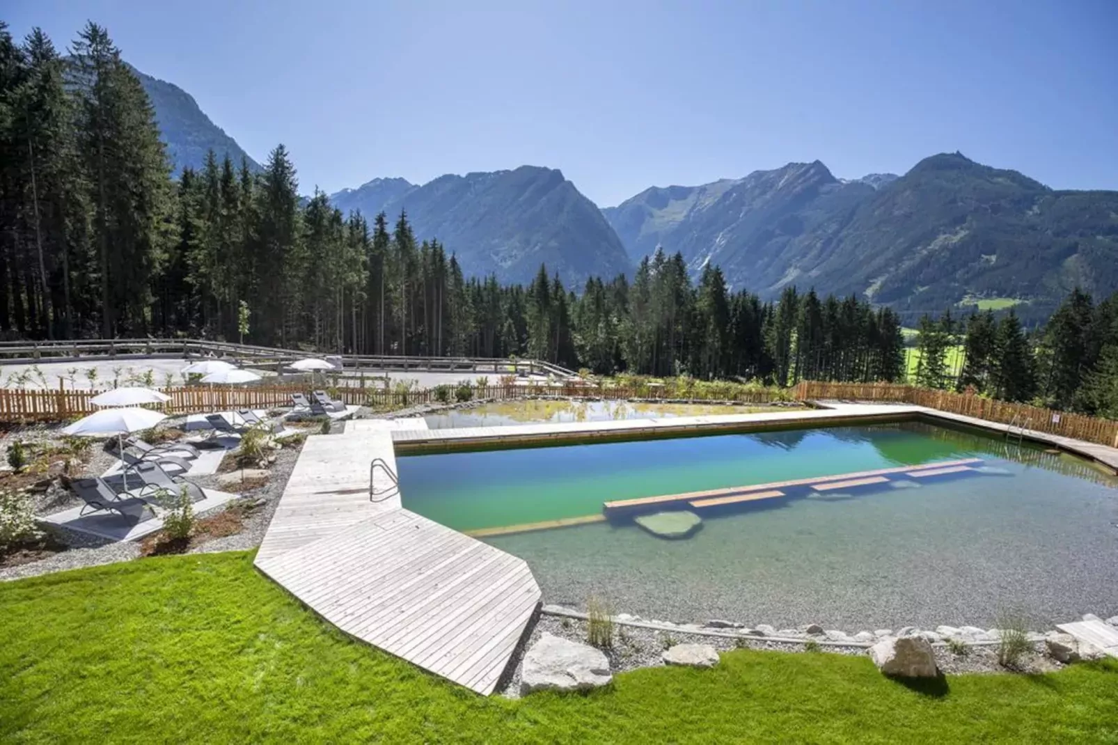 Nationalpark Chalet Keeseck-Swimming pool