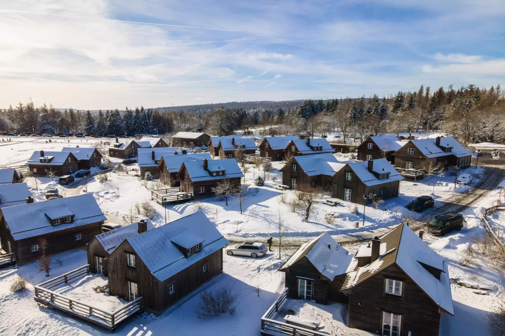 Ferienhaus Typ Premium Lodge Plus 4 Personen-Area winter 5km