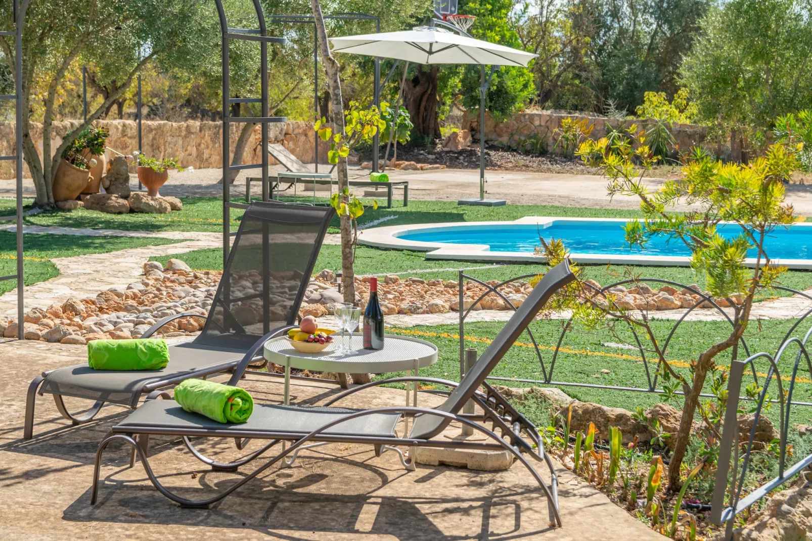 Sa Caseta (ca N'andreu)-Gardens summer
