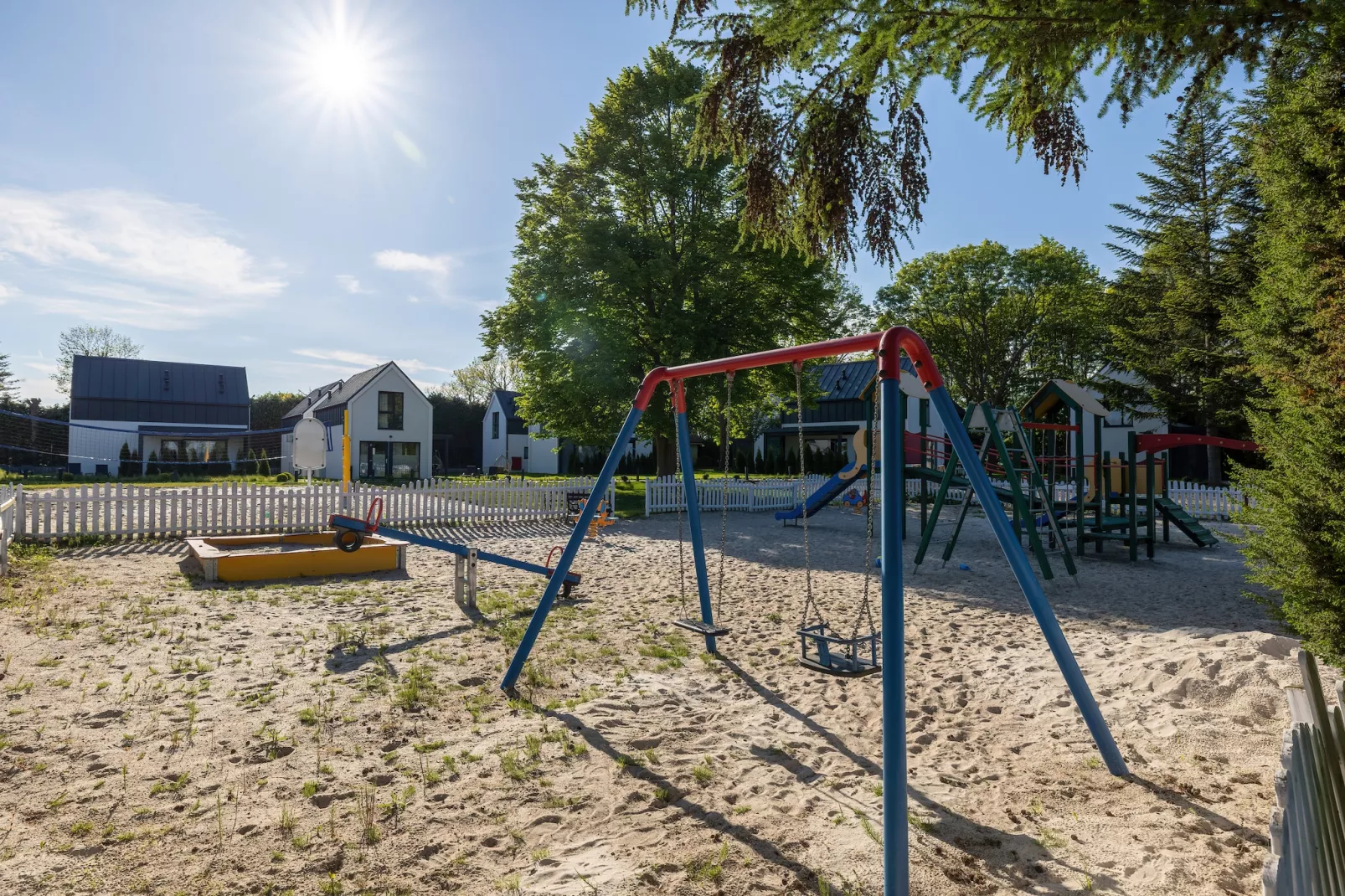 Villa Hoff Ferienhäuser Domek 4 Pers-Parkeinrichtungen