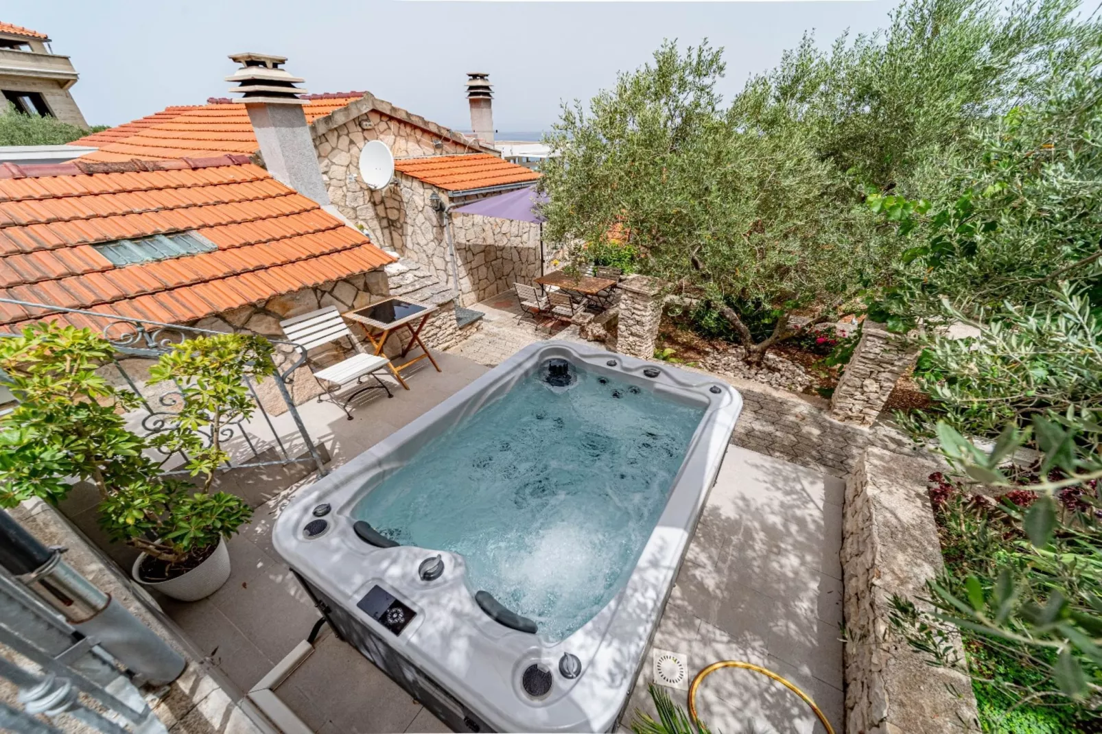 Stone House Blaca - Two Bedroom Stone House with Terrace and Sea View-View