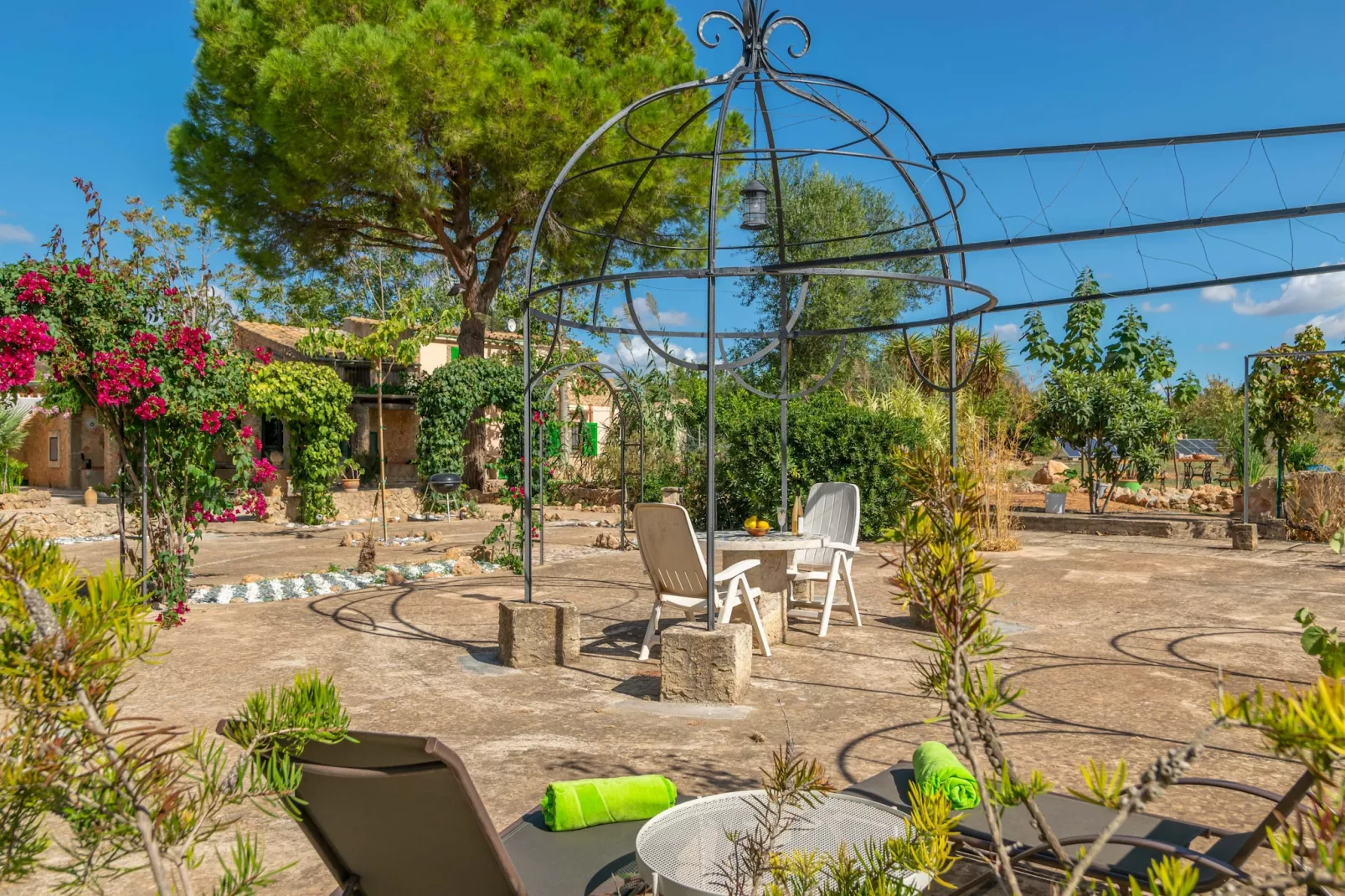 Sa Caseta (ca N'andreu)-Gardens summer