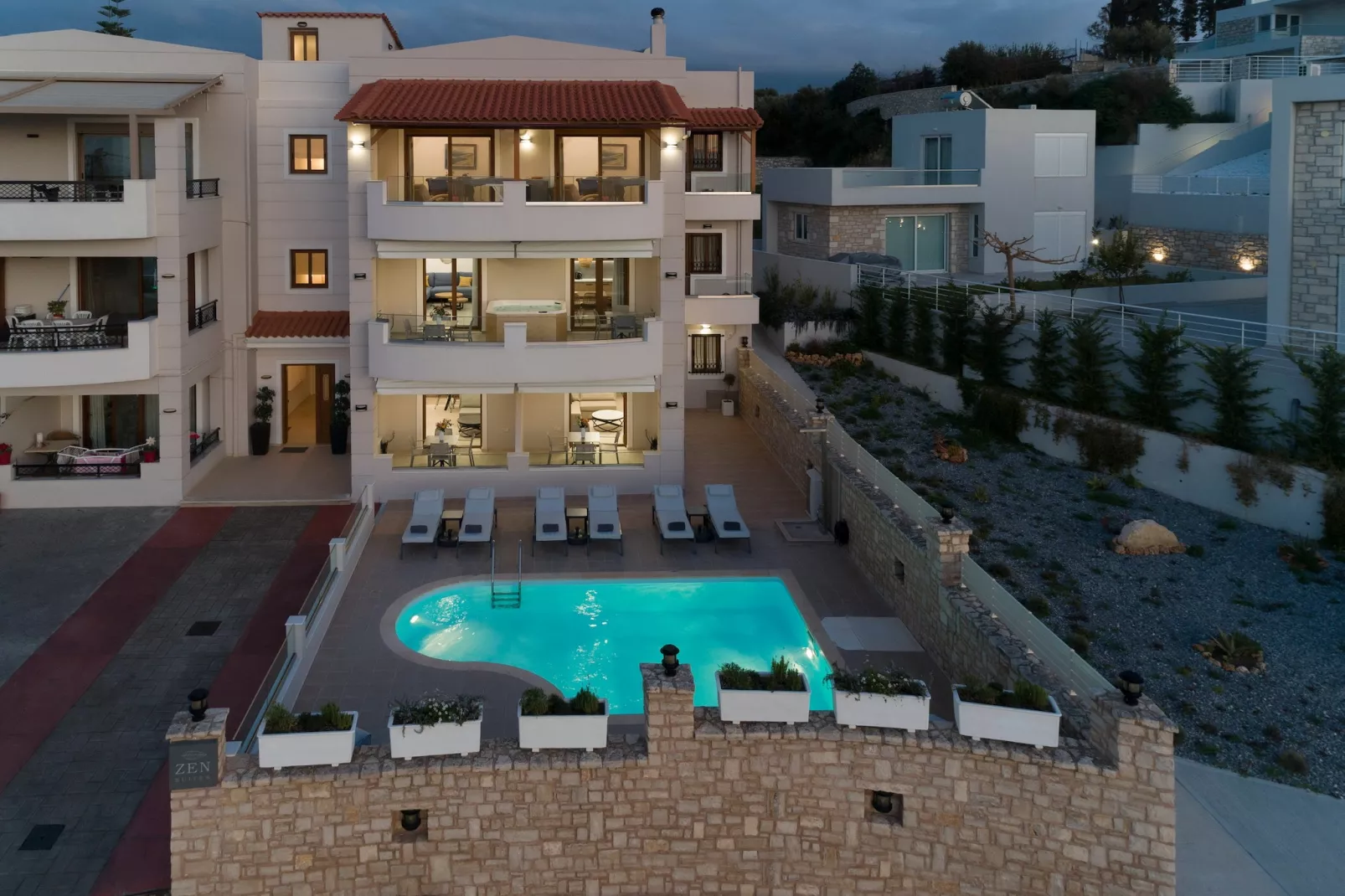Zen Luxury Home-Außenbereich