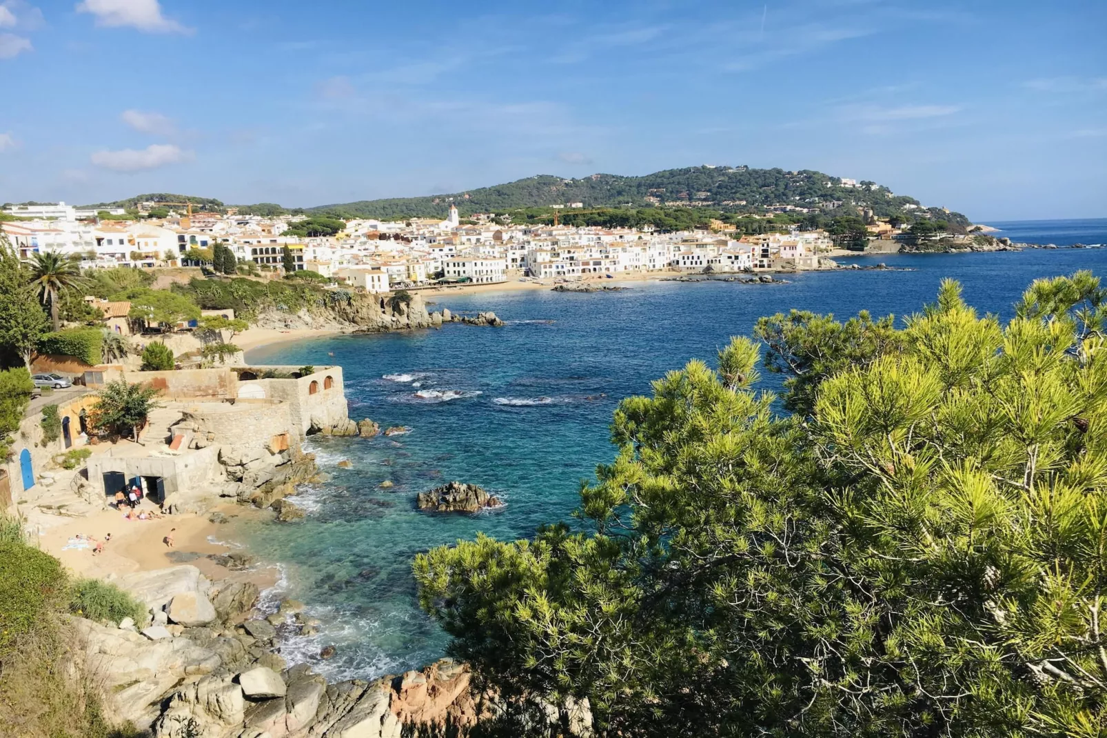 Costa Brava E-4-Gebiete Sommer 5 km