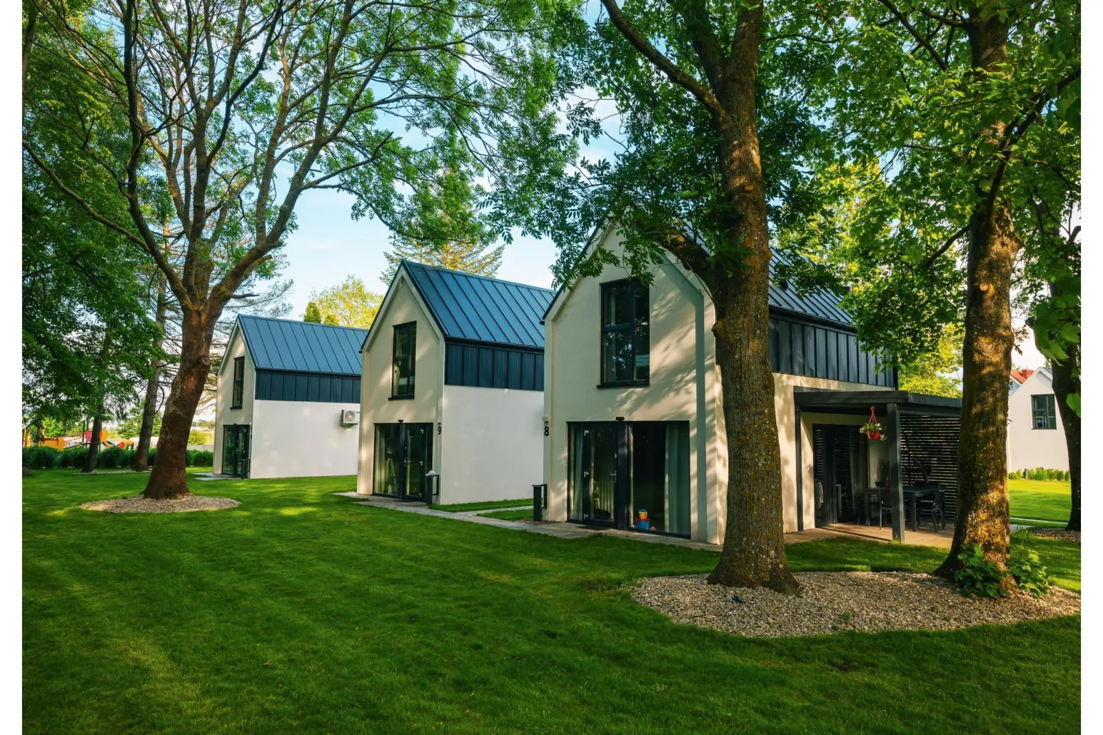 Villa Hoff Ferienhäuser Domek 5 Pers-Extérieur été