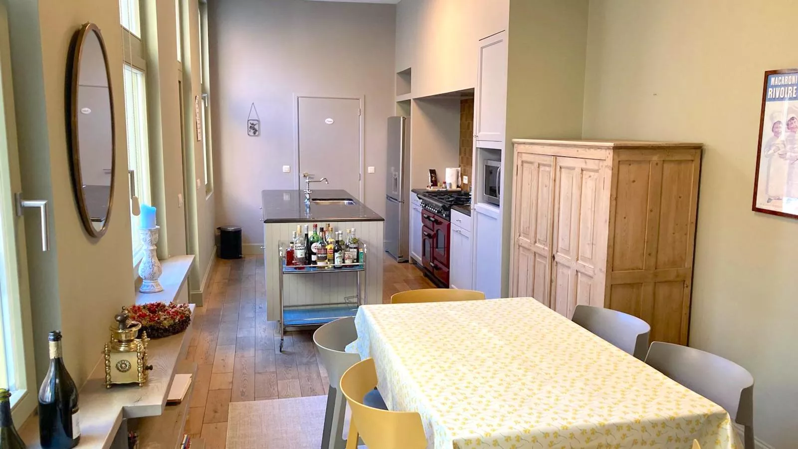La Maison Bleue Ronse-Kitchen