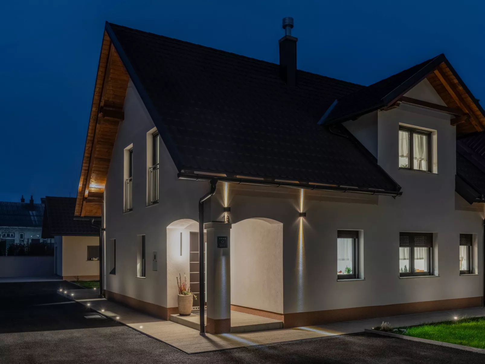 Holiday House Arni-Outside