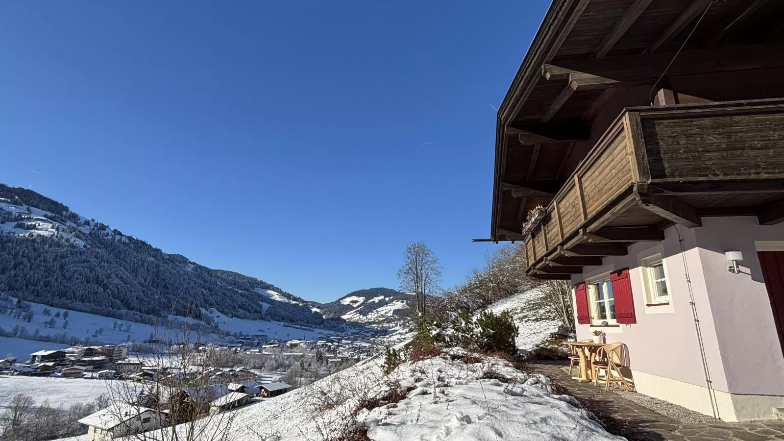 Kitzbüheler-Alpen Chalet-Außenbereich Winter