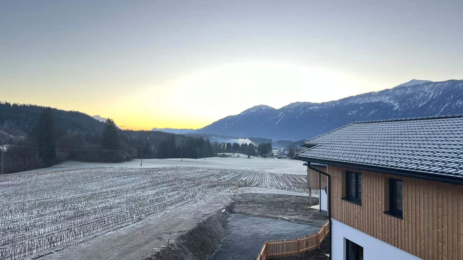 Obermöschach 9B-Vue d'hiver