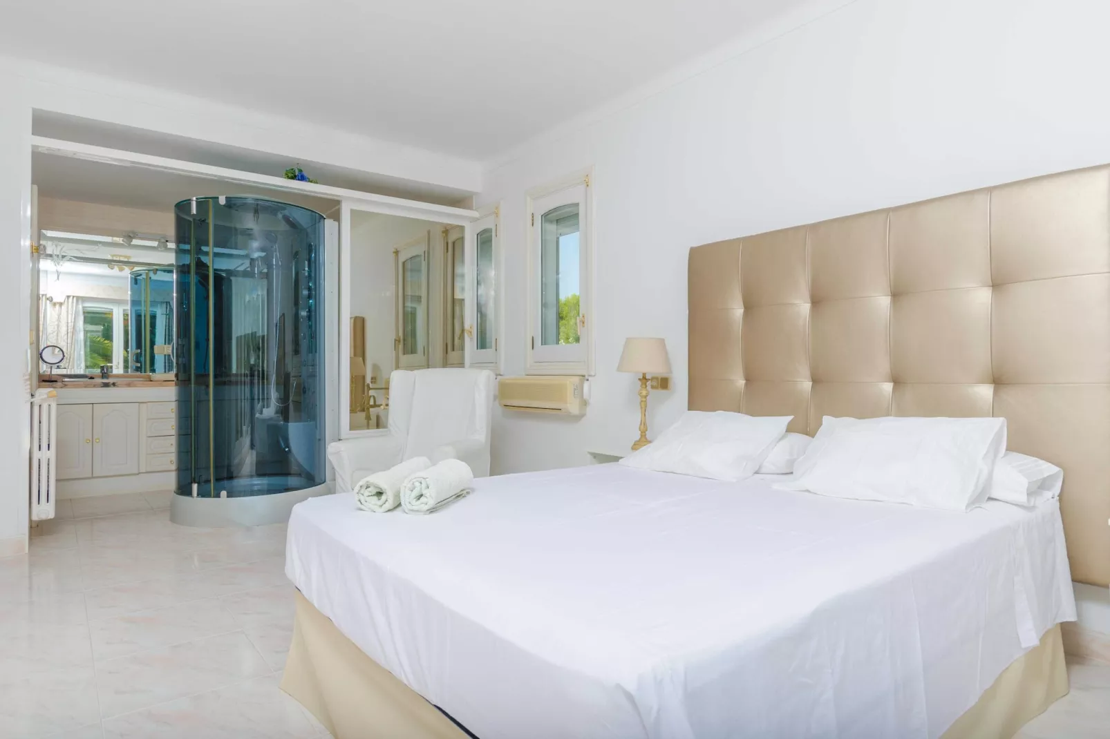 Casa Bonita (ses Salines)-Schlafzimmer