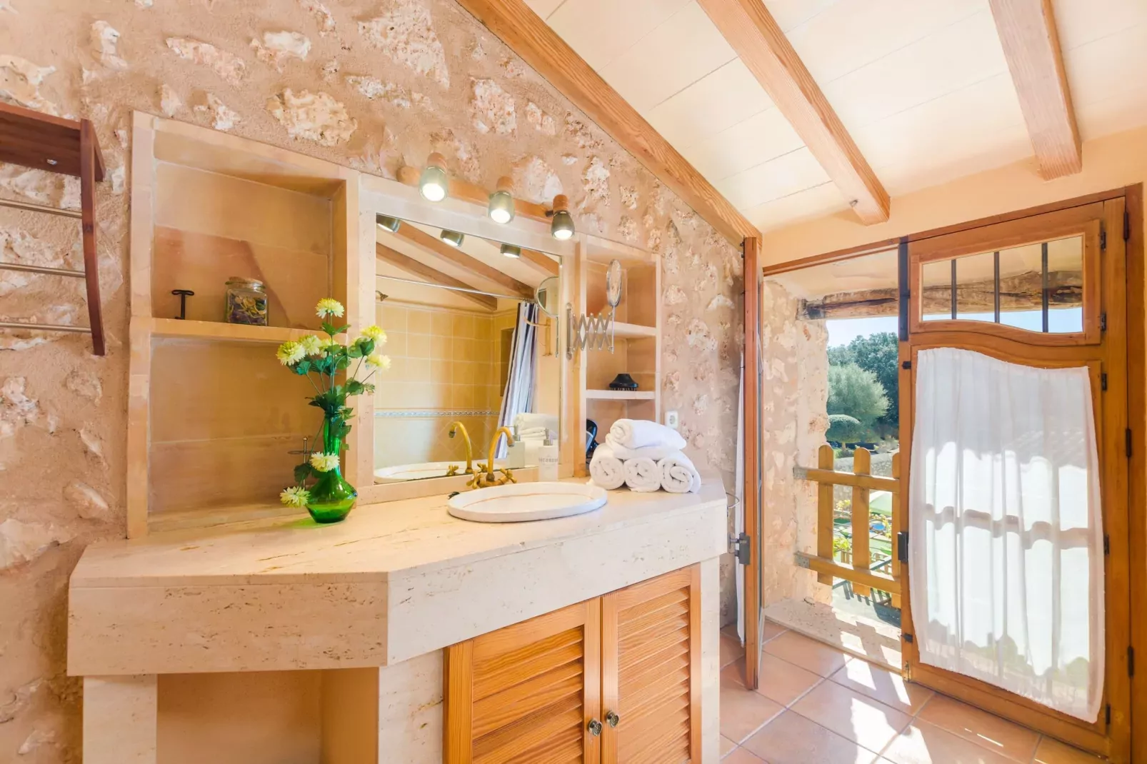 Finca Can Maria Costitx-Bathroom