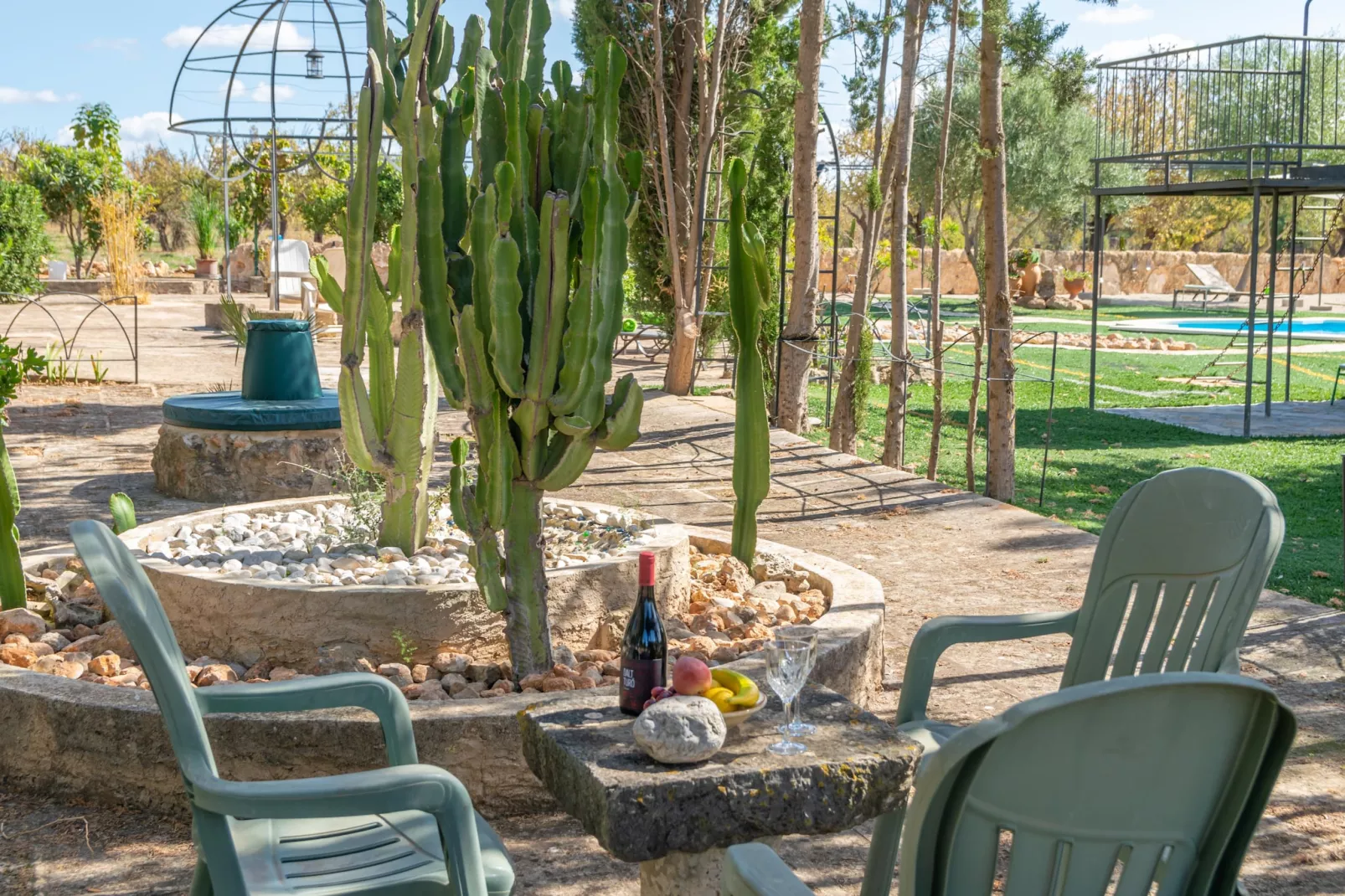 Sa Caseta (ca N'andreu)-Gardens summer