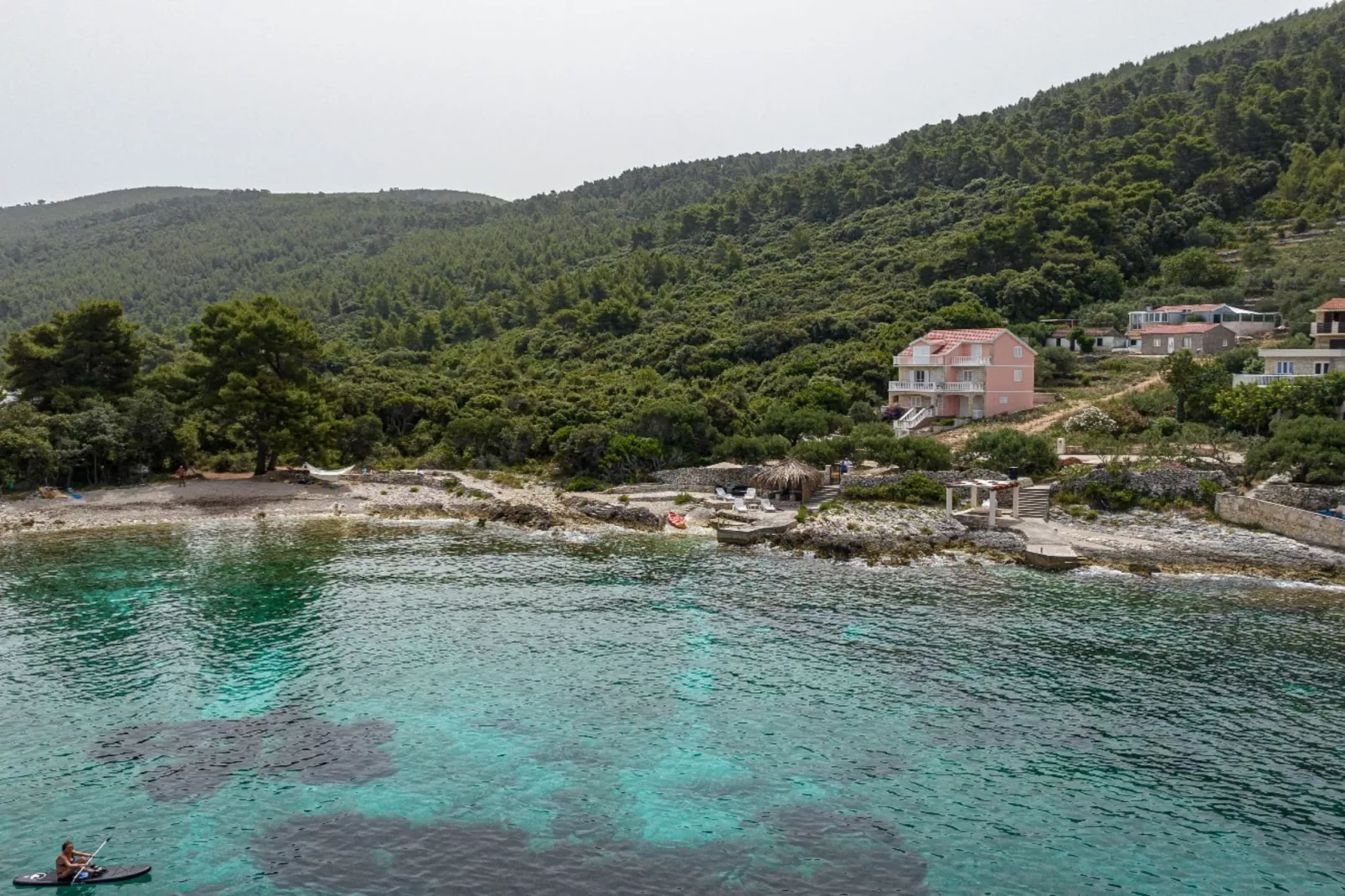Stone House Blaca - Two Bedroom Stone House with Terrace and Sea View-View
