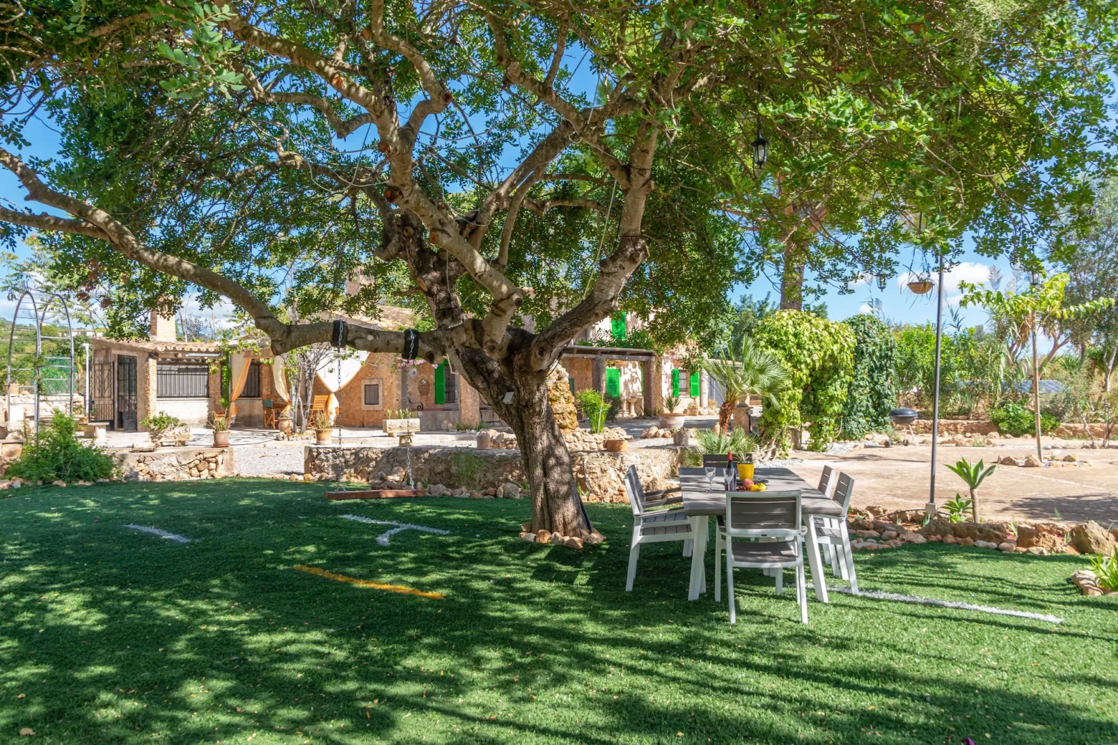 Sa Caseta (ca N'andreu)-Gardens summer