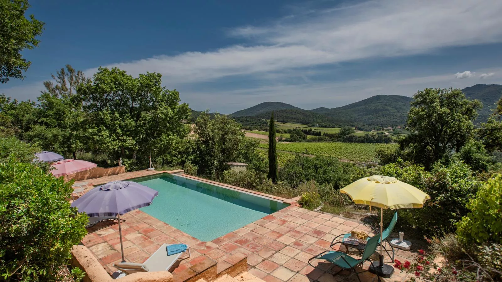 Entre les vignes-Pool