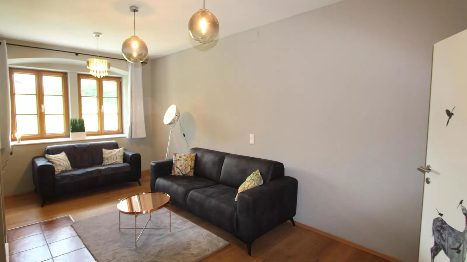 Residenz Aichwaldsee-Wohnzimmer