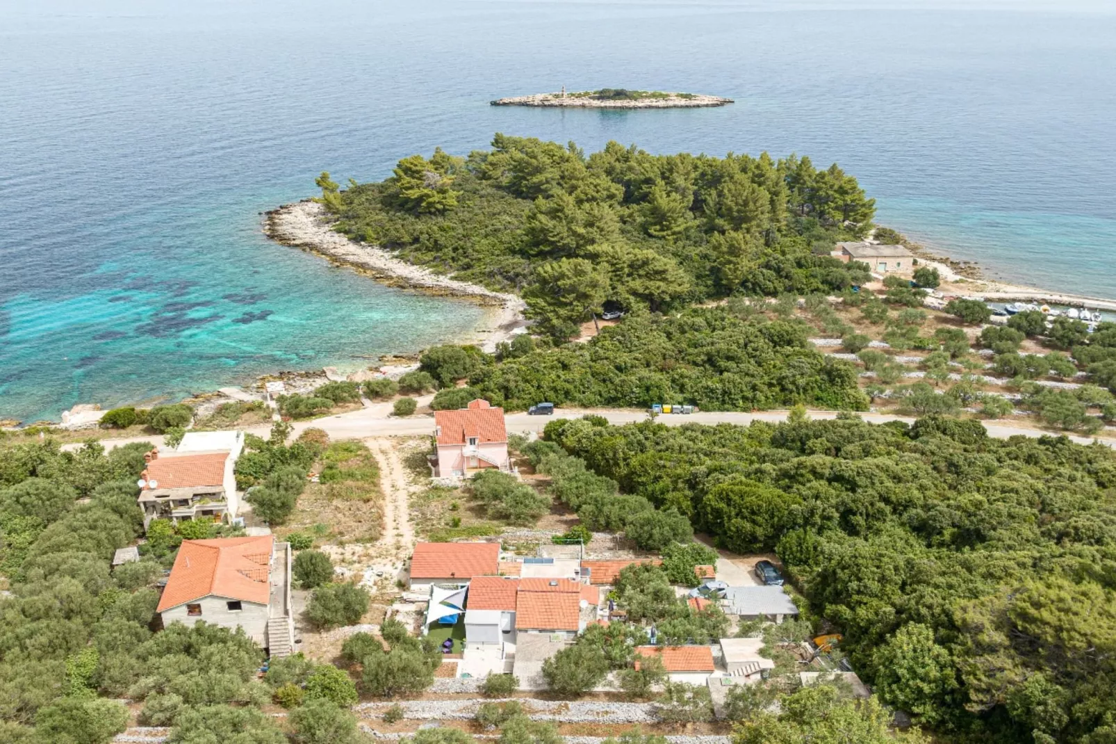 Stone House Blaca - Two Bedroom Stone House with Terrace and Sea View-View