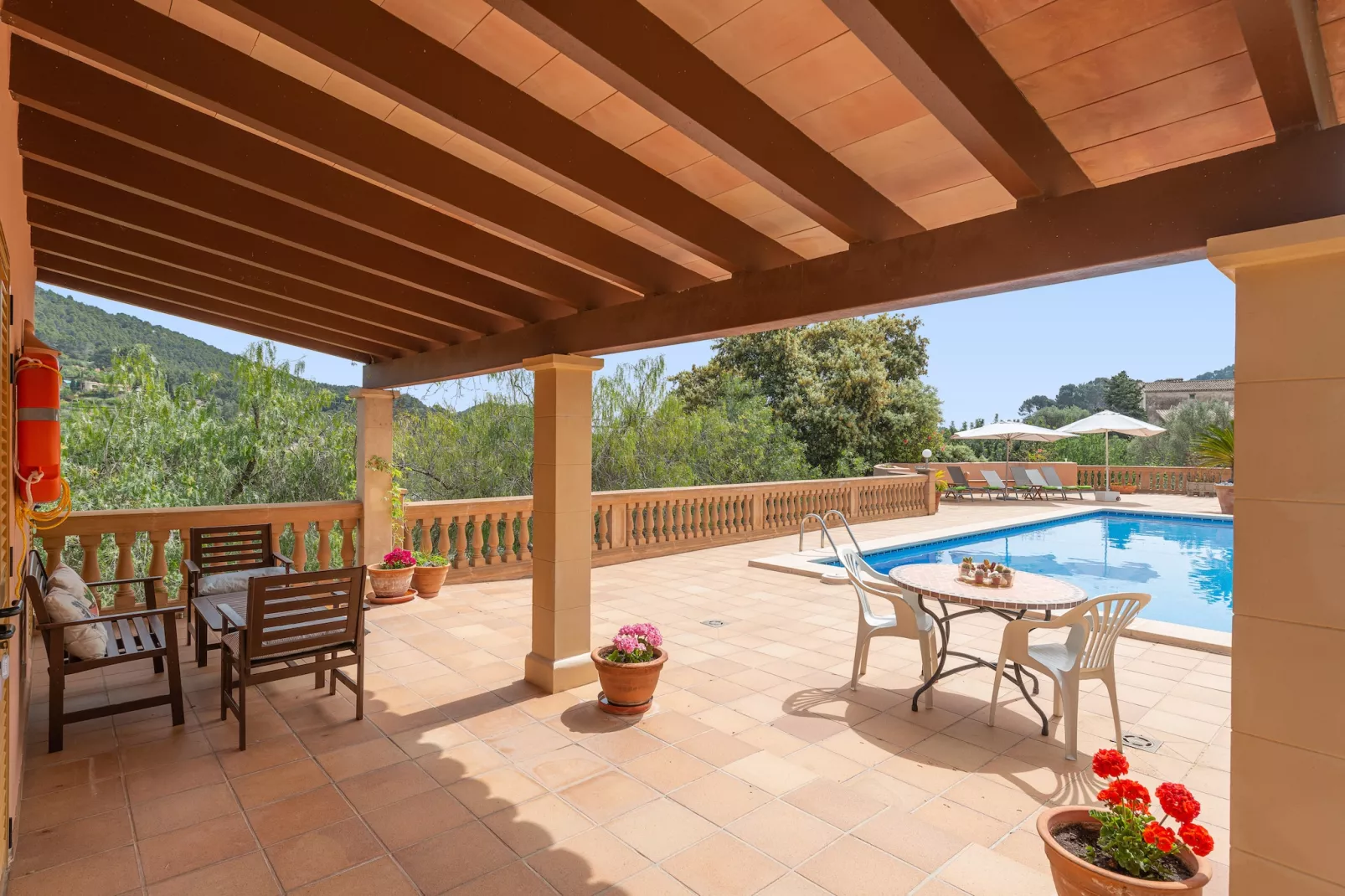 C'an Pieres-Terrassenbalkon