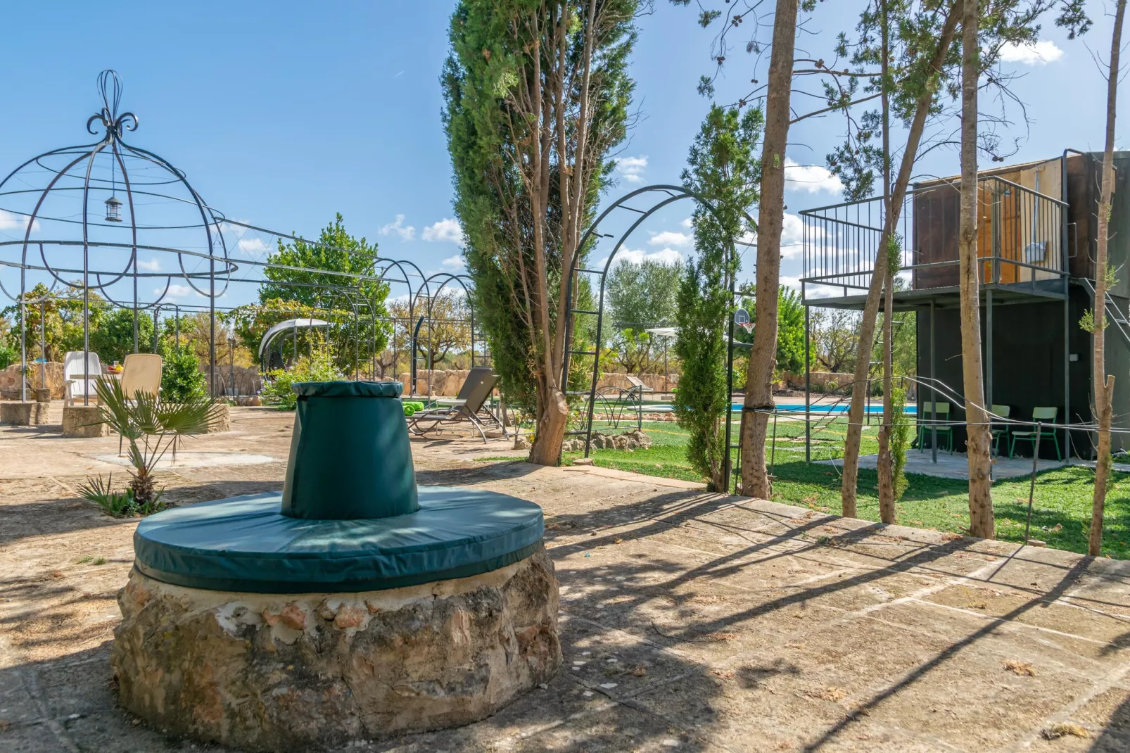 Sa Caseta (ca N'andreu)-Gardens summer