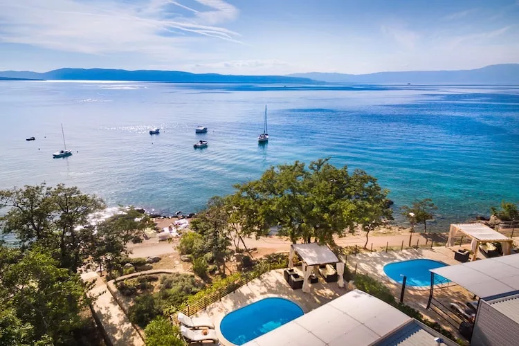 Aminess ATEA Camping Resort - Njivice - PREMIUM Holiday home 5 Pers 34m2-Areas summer 5km