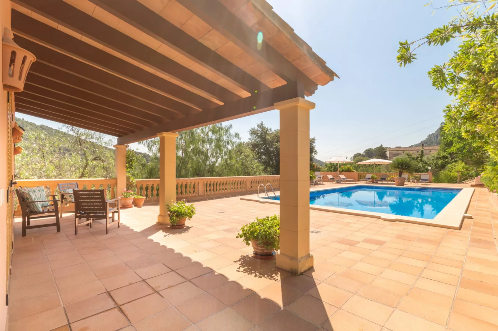 Aire Can Pieres, Finca 5StarsHome Mallorca-Terrasse