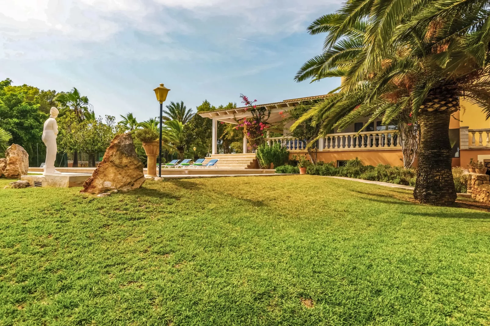 Casa Bonita (ses Salines)-Gärten Sommer