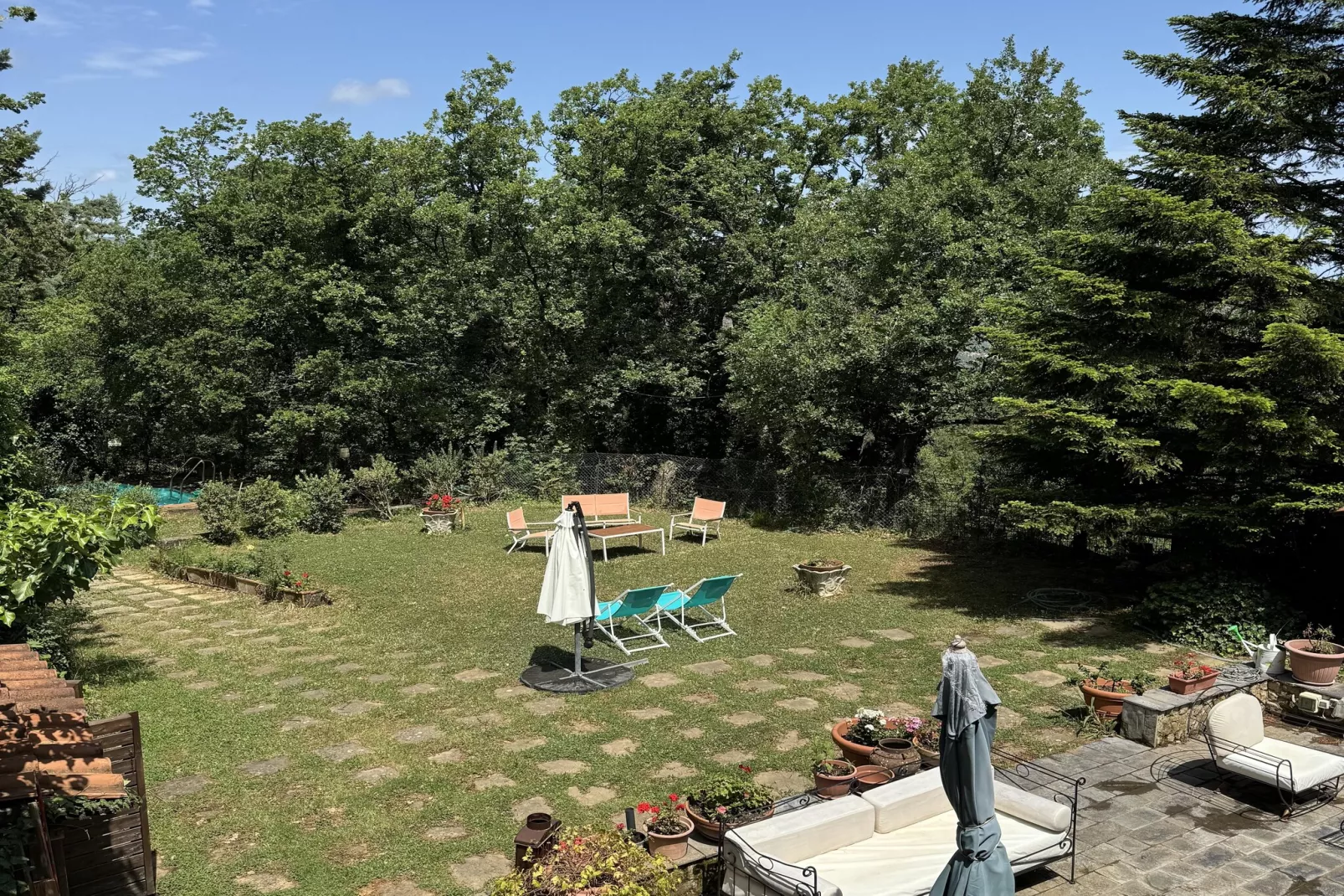 Villa Castelbuono-Gardens summer