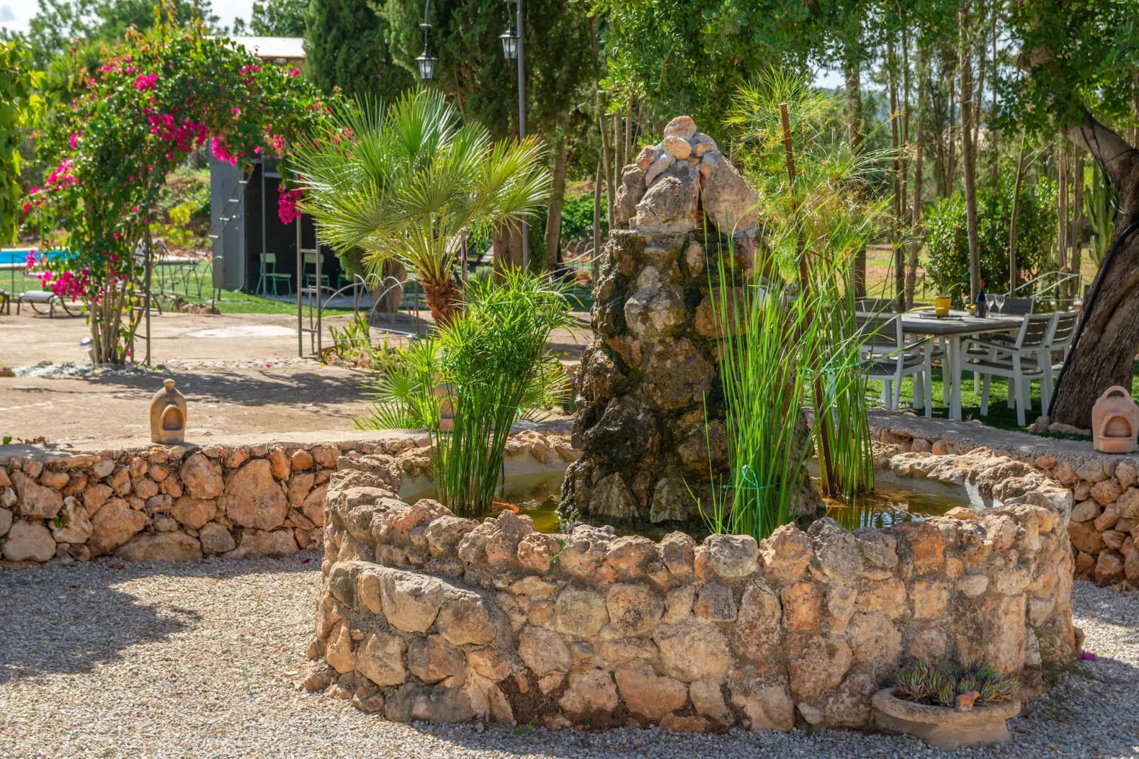 Sa Caseta (ca N'andreu)-Gardens summer