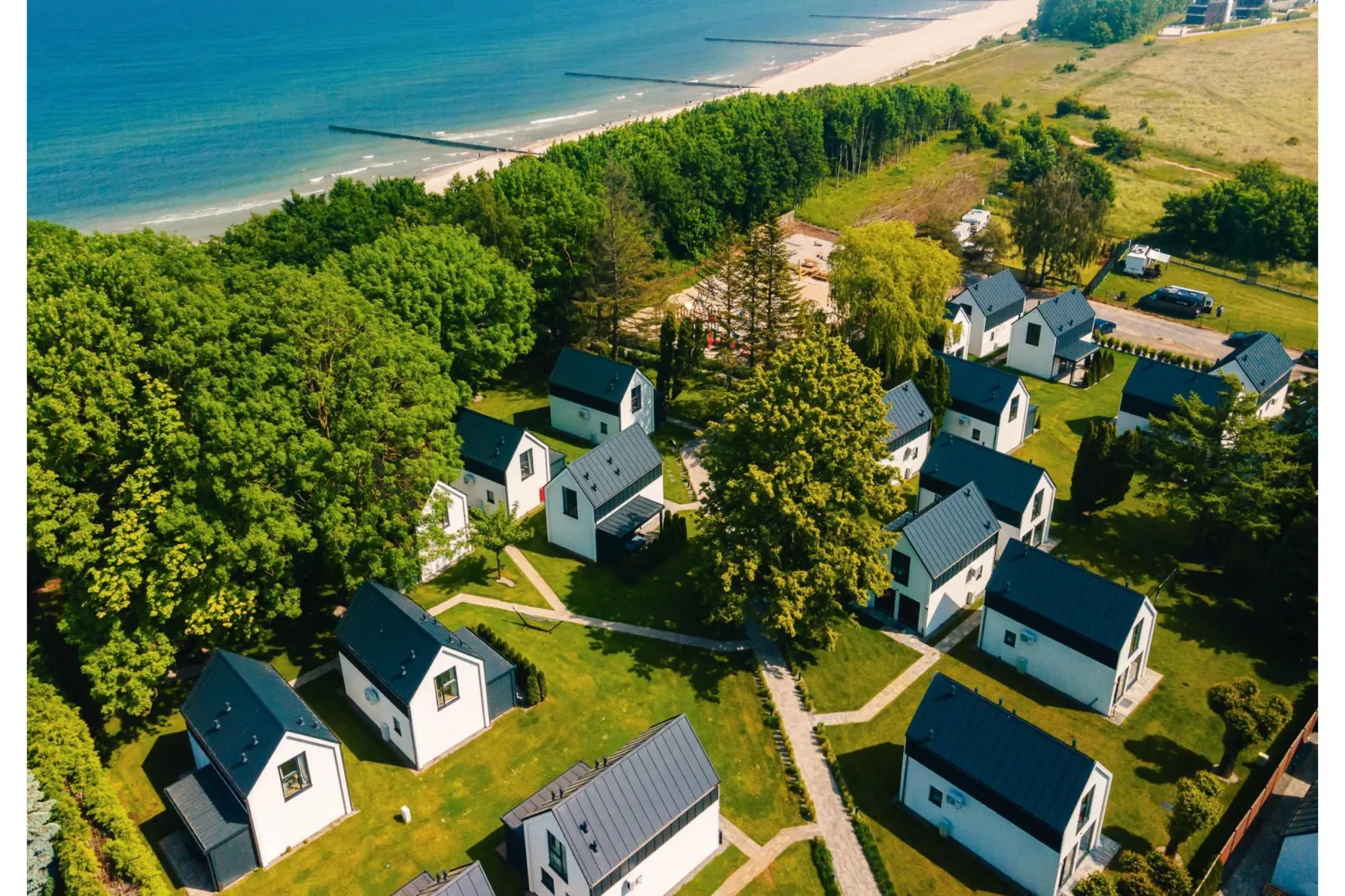 Villa Hoff Ferienhäuser Domek 5 Pers-Ambiance