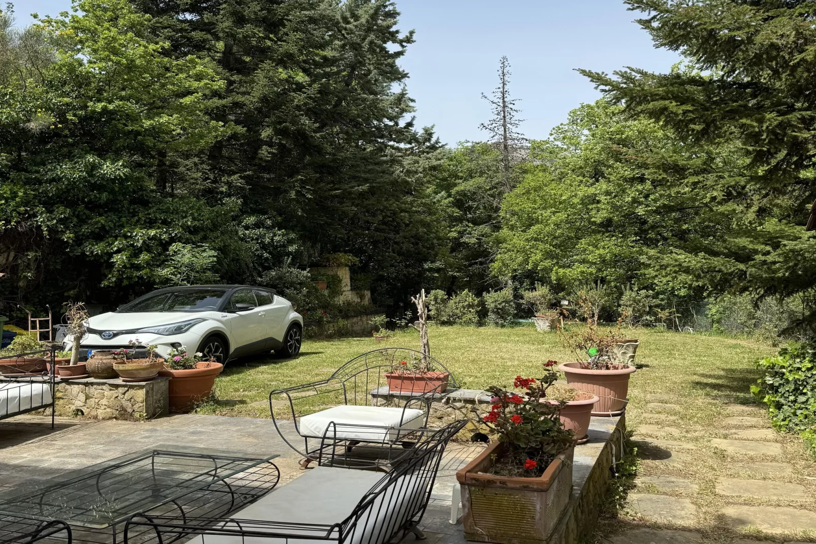 Villa Castelbuono-Gardens summer