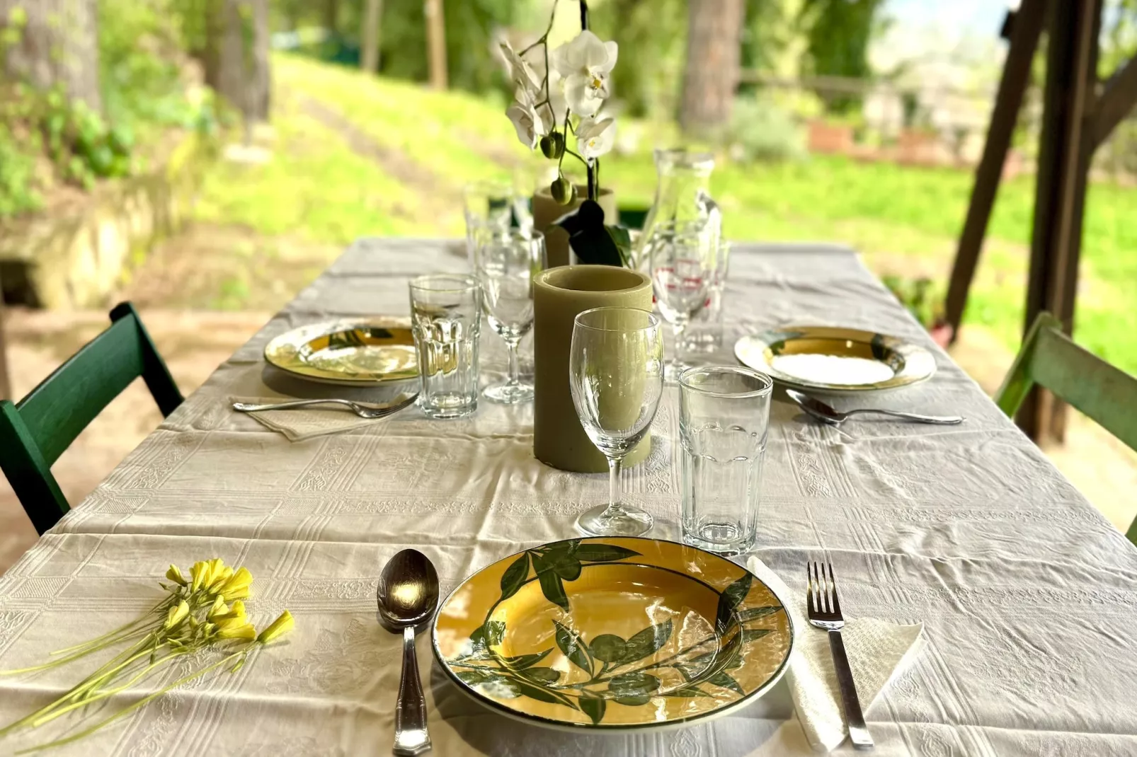 Villa Castelbuono-Gardens summer