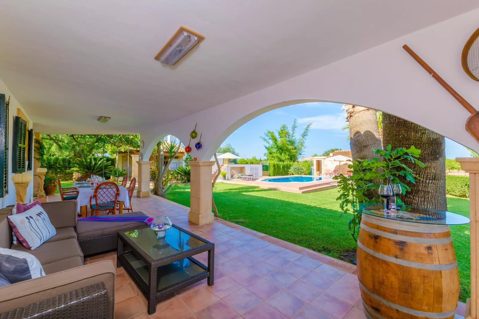 Santa Eulalia Petit-Terrassenbalkon