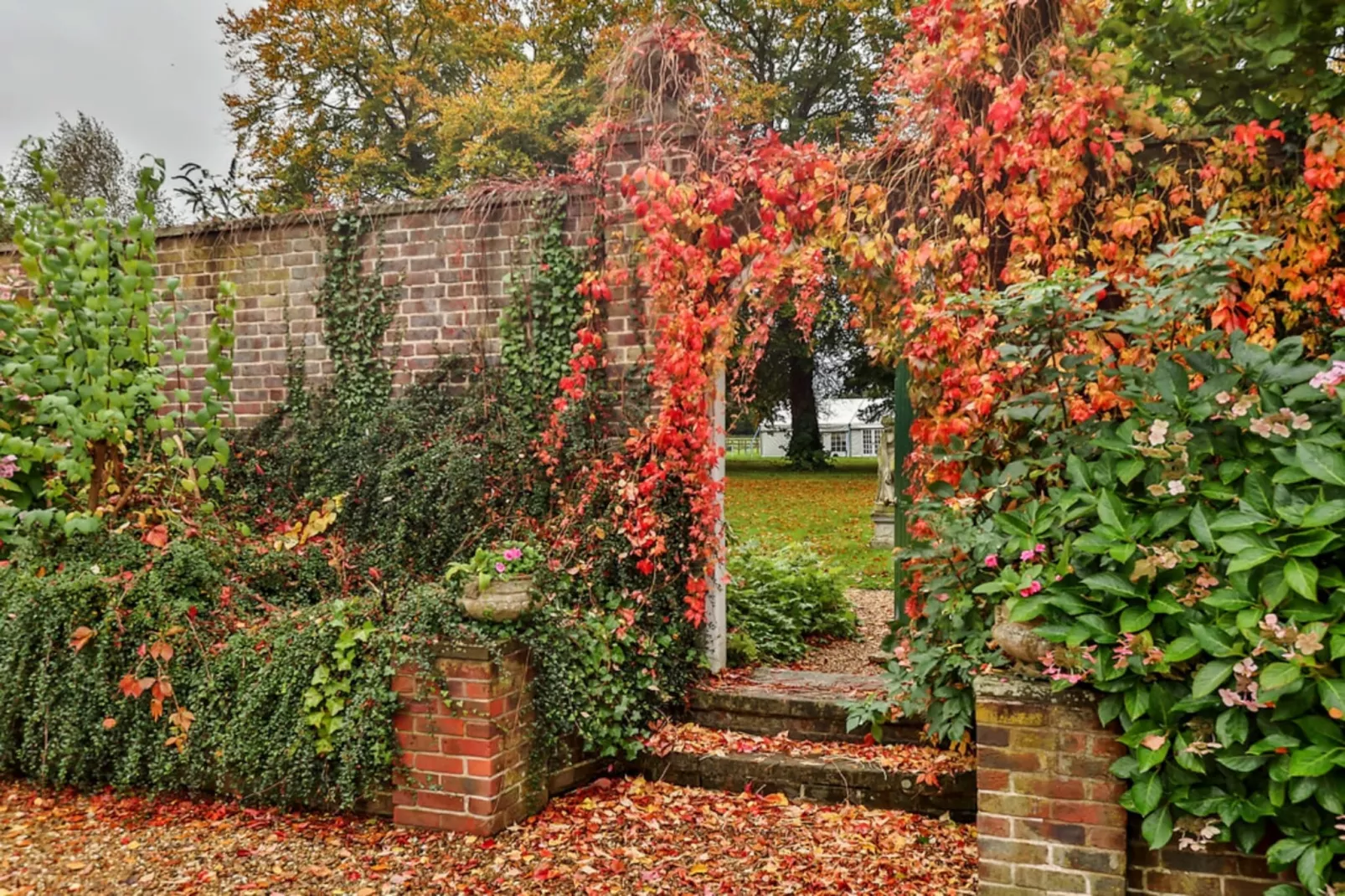Walcot Hall-Gardens summer