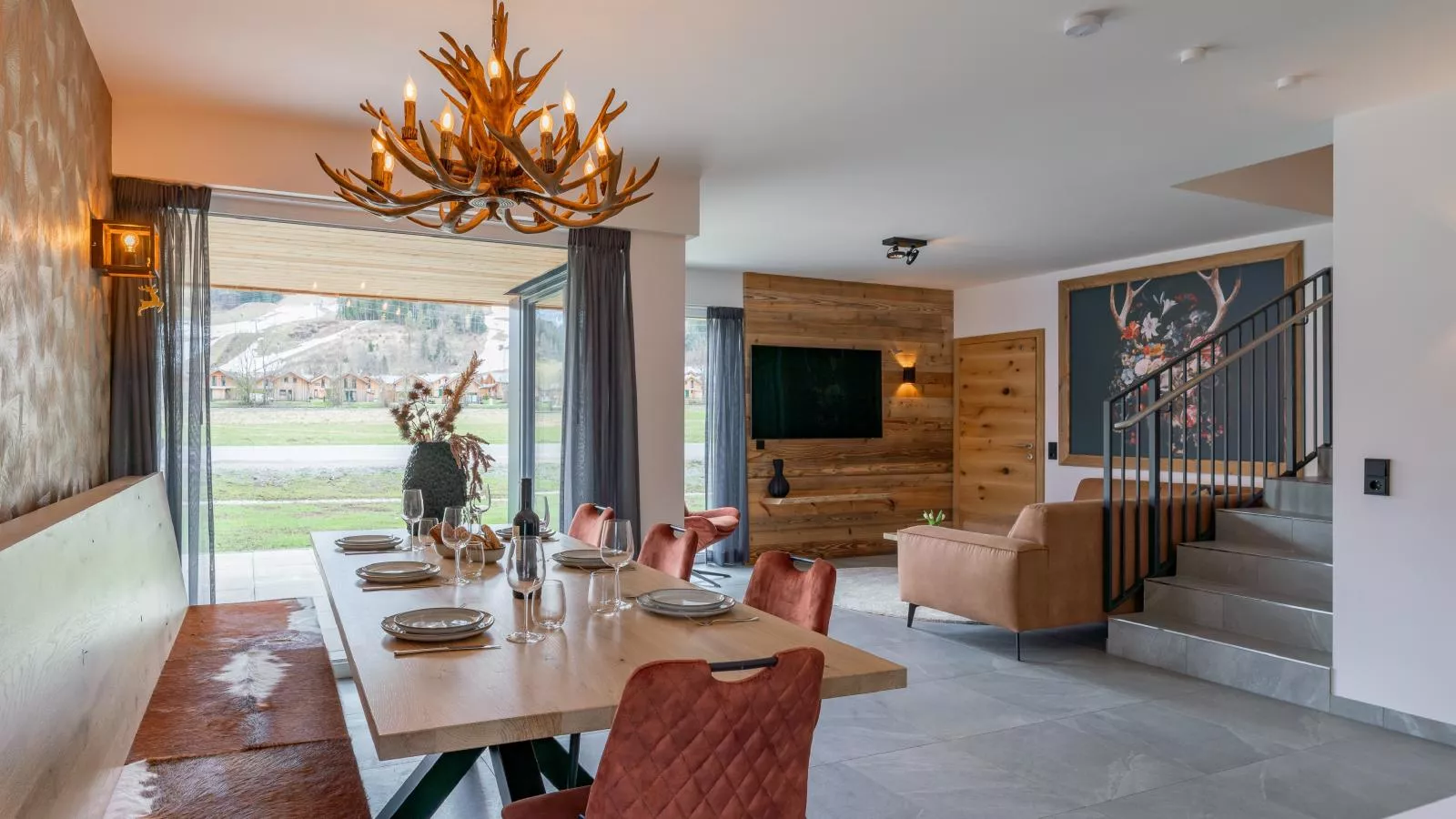 Bergzicht-Esszimmer