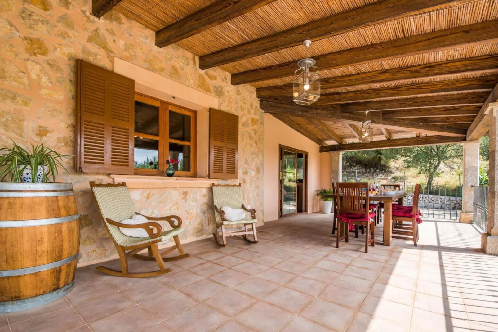 Ses Comes-Terrassenbalkon