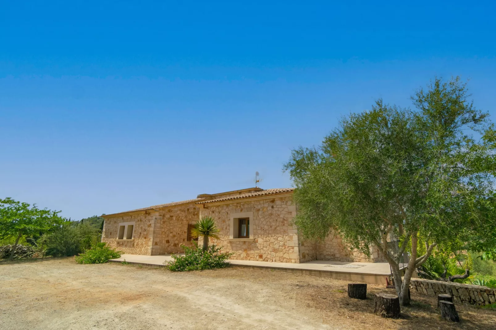 S'albarcoquer-Gebiete Sommer 1 km
