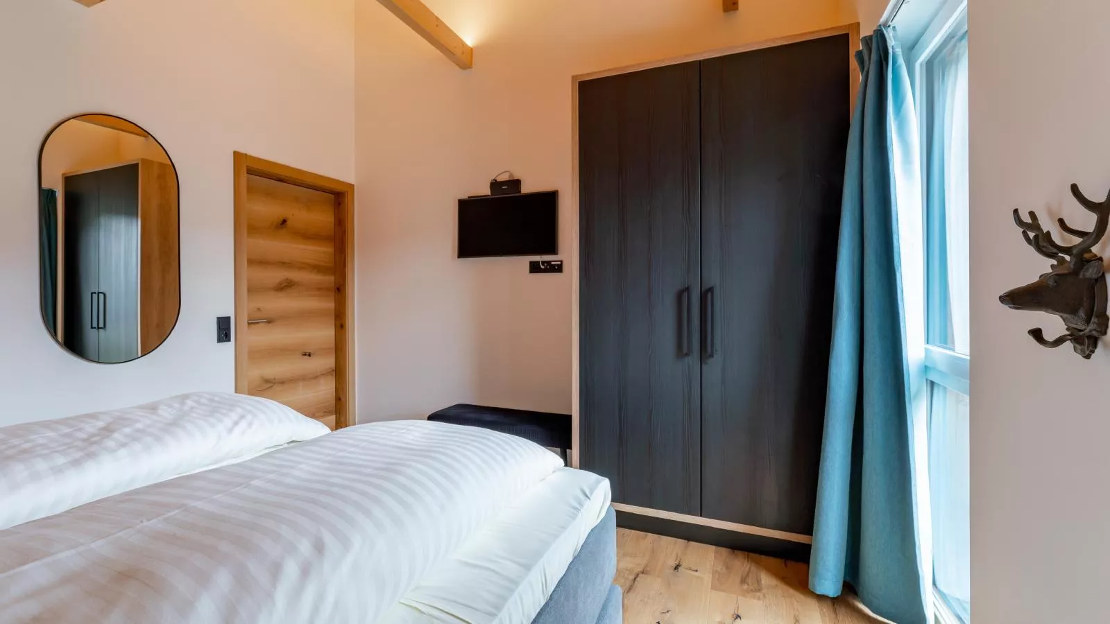 Bergzicht-Schlafzimmer