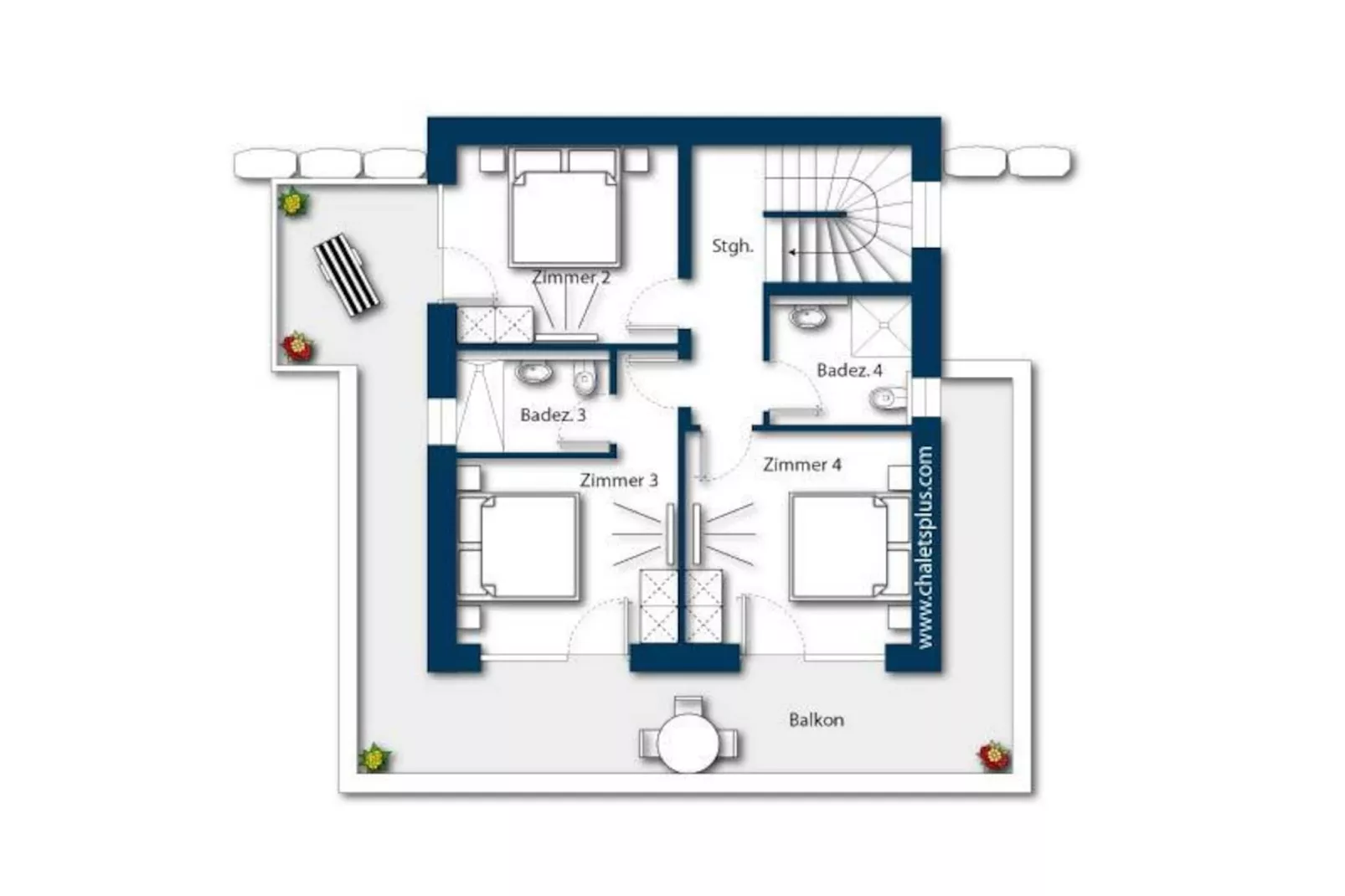 Nationalpark Chalet Schneespitze-Floor plan