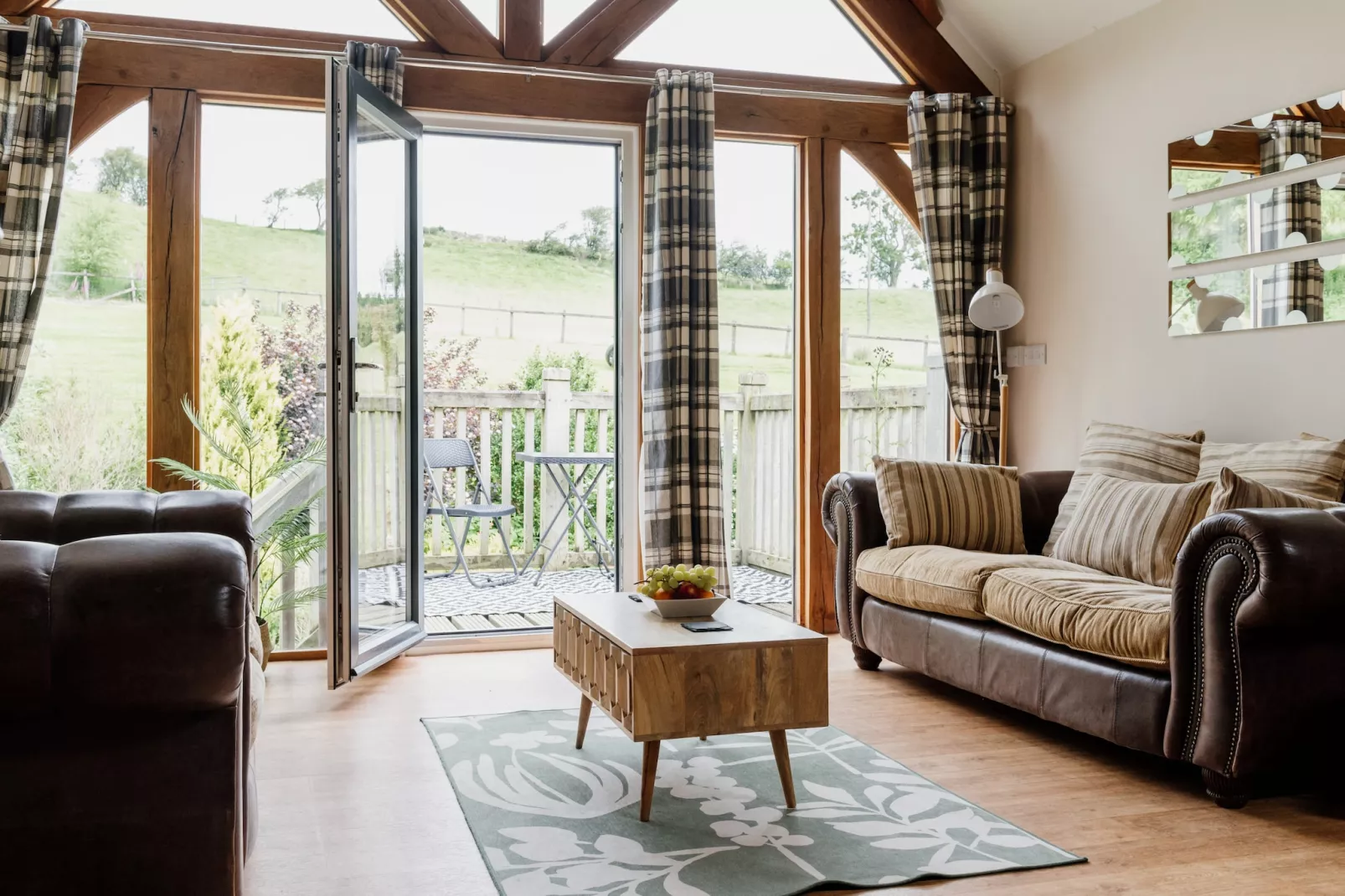 The Welsh Barn-View summer