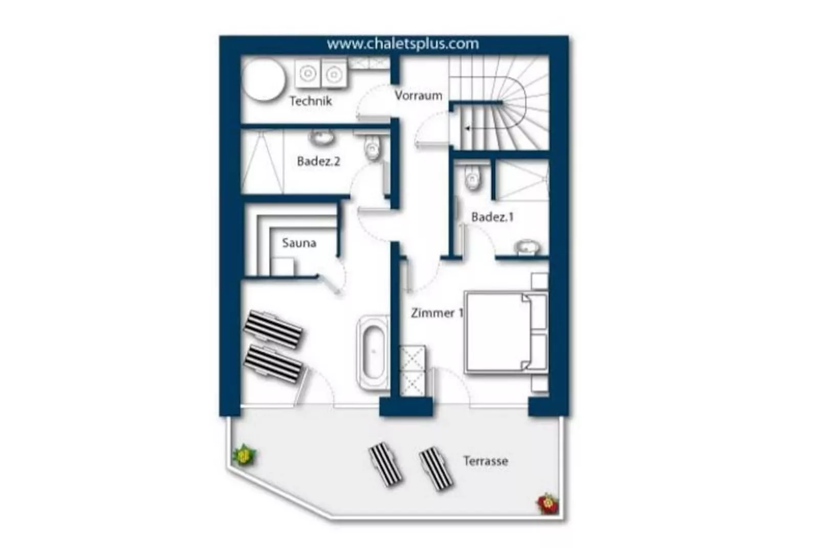 Nationalpark Chalet Schneespitze-Floor plan
