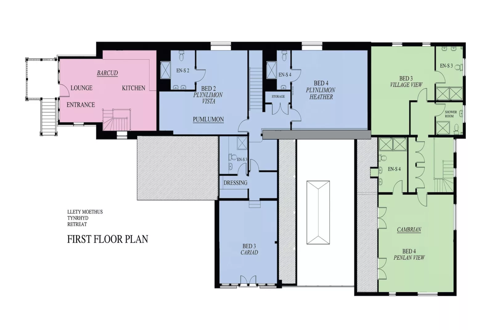 The Welsh Barn-Floor plan